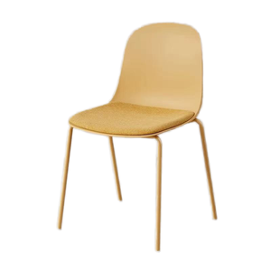 Modern Minimalist High Quality PP Plastic <b>Dining</b> <b>Chair</b> with Fabric Upholstery for Outdoor Home Furniture Use - Product Image 1