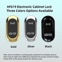 Cerradura RFID HF619SDN para Gabinete con Llave Impermeable para Sauna, Spa, Club y Casilleros de Seguridad en Baños Públicos
