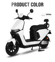 Moto Électrique 1500W Scooter Électrique pour Adultes Frein à Disque 60/72V Grande Puissance