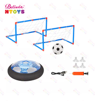 Ensemble de ballons de football flottants Belinda pour enfants, jouets éducatifs de sport d'intérieur et d'extérieur avec lumière, cadeau promotionnel