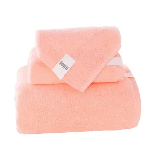 Vente chaude serviette de bain en bambou confortable serviettes douces et écologiques serviette de bain en coton de luxe