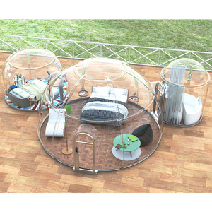 Dôme transparent gonflable maison étoile chambre de camping en plein air tente Internet célébrité tourisme vacances chez l'habitant chambre sphérique - Product Image 5