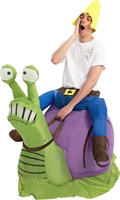 Costume gonflable d'Halloween à monter, costume gonflable d'escargot
