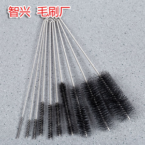 Cepillos de limpieza de botellas de acero inoxidable 304 de varios tamaños, cepillo espiral de nailon para limpiar biberones y pajitas - Product Image 4