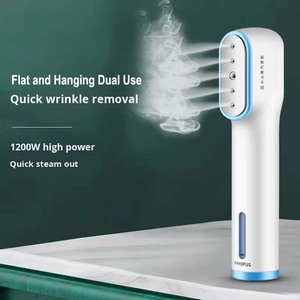 Mini <span class=keywords><strong>fer</strong></span> à <span class=keywords><strong>vapeur</strong></span> portable pour vêtements, 1200W, réservoir d'eau de 80 ml, <span class=keywords><strong>fer</strong></span> à <span class=keywords><strong>vapeur</strong></span> manuel pour les voyages, les dortoirs, machine à repasser les vêtements - Product Image 2