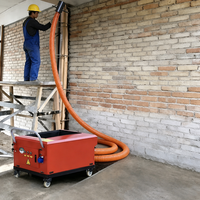 Pompe à béton électrique sur remorque 220 ou 380 Volts, modèle 2026, nouvelle petite pompe à béton mobile pour structures secondaires