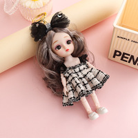Nouvelle poupée de style charmant à habiller, 13 articulations, 16 cm, BJD, cadeau d'anniversaire pour fille, princesse, jouet pour enfants