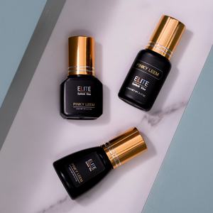 Pinky Leem Elite Fast-Drying Long-Lasting Eyelash Extension <b>Glue</b> Custom 0.5s 1s 2s Private Label Lash Adhesive - Product Image 3