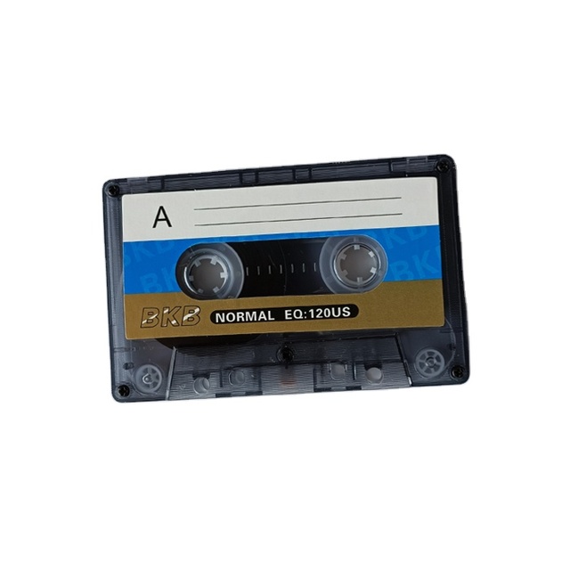 D1123 Cintas De Cassette En Blanco Pro Tape 60 Minutes Reel Audio Blank Empty Cassette Duplicator Transparent Cassette Tape