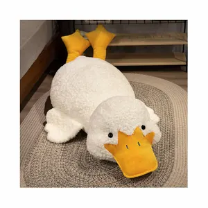 High quality professional bed stuffed duck sleep soft kawaii plush toy stuffed animals plush