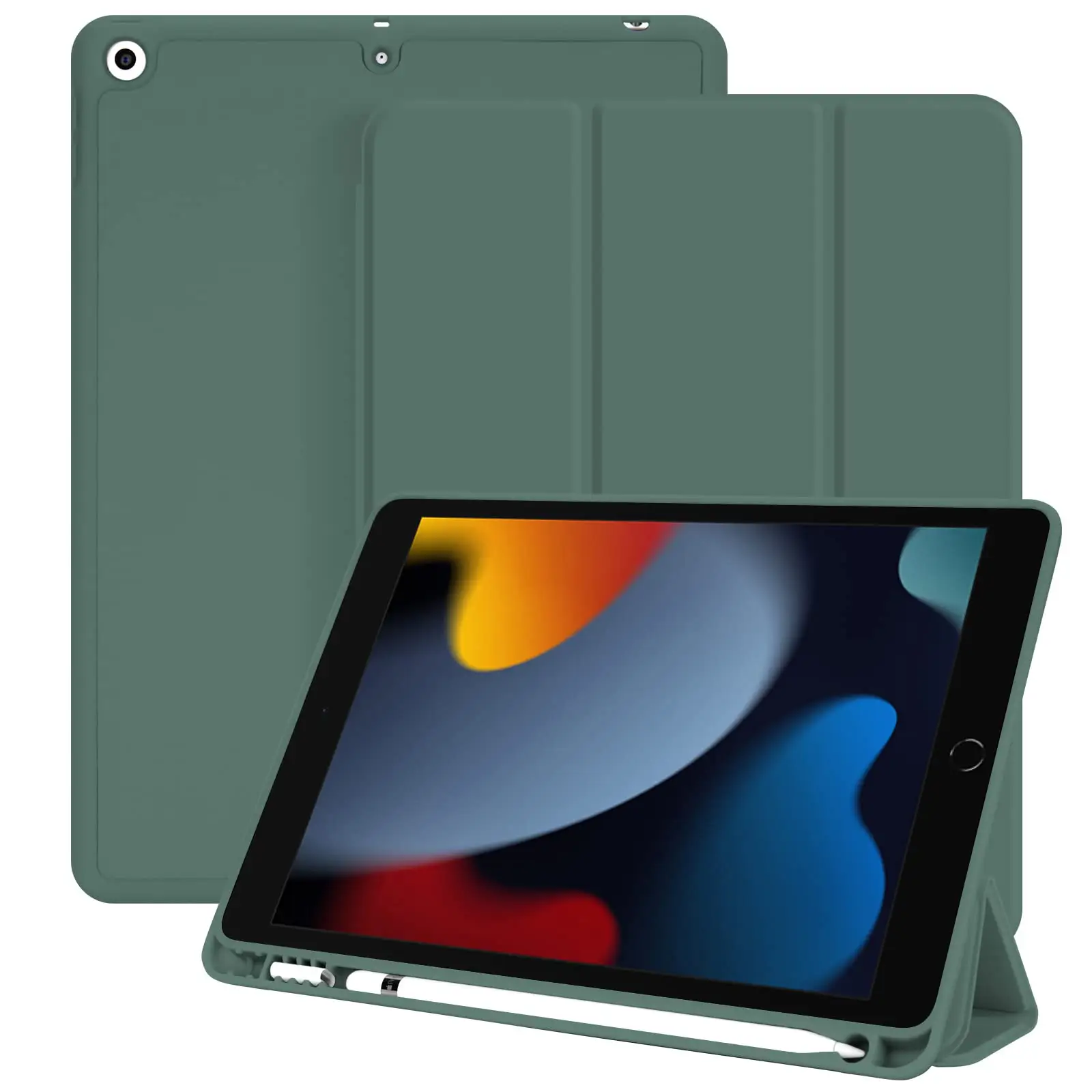جهاز iPad لأيباد-wake-inch wake مع النوم التلقائي لأيباد الجيل السابع الثامن التاسع