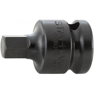 STAHLWILLE - 23050012 INHEX IMPACT llaves de vaso con accesorio de 1/2 ''para tornillos de cabeza hexagonal - Product Image 1