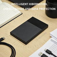Nouvel boîtier externe coulissant VONN 2,5 pouces SATA vers USB 3.0/3.1 C400 OEM sans outil 5 Gbit/s pour disque dur PC portable