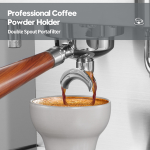 Máy pha cà phê <span class=keywords><strong>Espresso</strong></span> thương mại cao cấp, hai bơm, có chức năng bảo vệ quá nhiệt và màn hình LED - Product Image 2