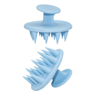 Dispositivo de Masaje Capilar de Silicona Todo en Uno Exclusivo para Comercio Transfronterizo, Cepillo para Champú de Cabello Largo y Suave, Acondicionador para Limpieza - Product Image 2