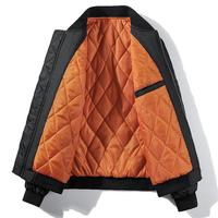 2023 vente en gros de haute qualité hommes hiver imperméable randonnée coton jean veste personnalisée toile Denim cuir Bomber veste