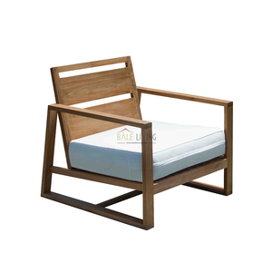 The Cattalina Bali Chair, featuring durable teak wood craftsmanship for garden relaxation and elegant alfresco <b>seating</b> - Product Image 6