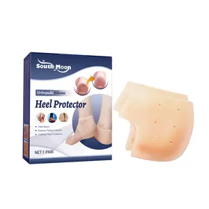 Nam Mặt Trăng Chỉnh Hình Silicone Gót Chân Bảo Vệ Cứu Trợ Chống-Chapping Gót Chân Vỉ Chân Bảo Vệ Túi Booties