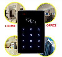 Lector de Tarjetas de Control de Acceso con Pantalla Táctil, Módulo de Teclado para Elevador, Controlador de Acceso RFID Independiente para Seguridad Inteligente