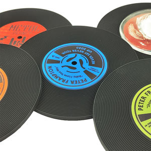 Factory Custom Rubber Cup <b>Coaster</b> Mat Non Slip <b>Heat</b> Resistant Waterproof For Home Kitchen Bar Cafe Drink Protection - Product Image 4