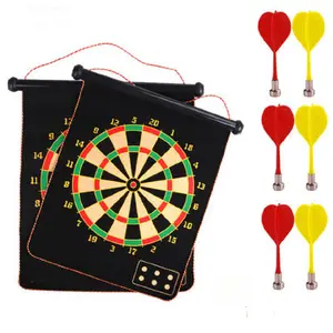 Profession elles Darts piel Großhandel Hochwertige Darts Target Shooting Toys Heißer Verkauf 17 Zoll Magnetische Darts cheibe mit 6 Darts