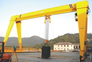 Grues à portique à poutre unique de haute qualité 5-15 tonnes Palan électrique de déplacement Levage de nouvelles usines industrielles Utiliser le moteur inclus - Product Image 2