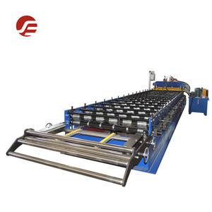 타일 만들기 기계 금속 강판 롤 루핑 바닥 타일 프레스 골판지 아연 도금 세라믹 성형 기계 - Product Image 5