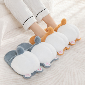 Zapatillas de casa informales con animales de peluche, bonitas pantuflas de perro, corgi ass, venta directa de fábrica, 2022 - Product Image 6