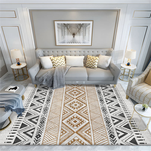 Alfombra de Oración Musulmana de Poliéster Ecológico, Fabricada a Máquina, Superficie Lisa, Base Antideslizante de Silicona, Altura de Pelo de 6mm, para el Hogar - Product Image 6