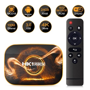 Epro HK1 <span class=keywords><strong>RBOX</strong></span> R1 RK3318 4G 32G Boîtier TV Android 10.0 RK3318 BT4.0 Boîtier TV intelligent Wifi double bande 2.4G+5G Hk1 <span class=keywords><strong>Rbox</strong></span> R1 Boîtier TV Android - Product Image 3