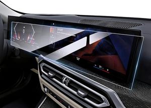 Protection d'écran en verre trempé 9H pour écran tactile <span class=keywords><strong>de</strong></span> navigation automobile <span class=keywords><strong>BMW</strong></span> i4/<span class=keywords><strong>iX</strong></span> 2025 <span class=keywords><strong>de</strong></span> 14,9+12,3 pouces – Accessoires <span class=keywords><strong>de</strong></span> film protecteur - Product Image 1