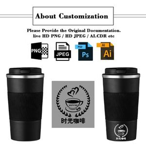 Vaso Térmico de Acero Inoxidable con Logotipo Impreso, Regalo Promocional, Taza de Viaje Personalizada con Tapa - Product Image 2