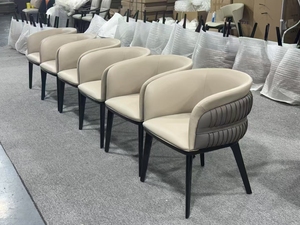 Ánh Sáng Sang Trọng Ăn Bàn Ghế Nhà Hàng Đồ Nội Thất Thiết Lập Bền Mềm Túi Khách Sạn Nhà Hàng Ghế - Product Image 2