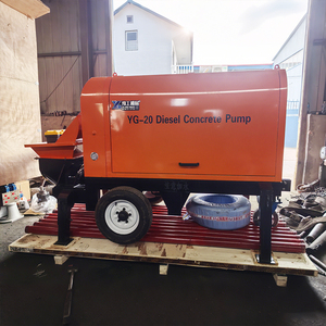 Pompe à béton diesel durable à faible taux de panne pour les sites de travail difficiles - Product Image 5