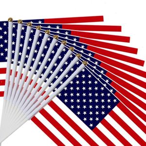 Bandera de Mano QM, Nueva Bandera Publicitaria Personalizada con Impresión, Bandera Rectangular de Poliéster con Cuerda para Agitar, Banderas para Autos - Product Image 4