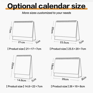 Calendario <span class=keywords><strong>de</strong></span> Escritorio Personalizado 2027, Diseño <span class=keywords><strong>de</strong></span> Impresión Totalmente Personalizado, <span class=keywords><strong>365</strong></span> Días, Tapa Dura, Planificador <span class=keywords><strong>de</strong></span> Escritorio, Regalo - Product Image 3