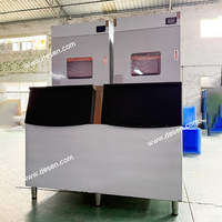 Machine à glaçons comestibles carrés de 800 kg par jour pour la vente de glace