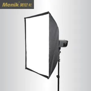 Menik照相馆设备易折叠工作室软盒60*90/80*120/85 * 85厘米摄影闪光灯