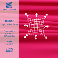 Stoffen Fabrikant 200 Gram Matte 4-Way Stretch Nylon Spandex Ademende Inslagstof Jongens Meisjes Badmode En Strandkleding