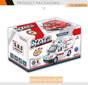 Giocattolo Ambulanza Elettrica Universale Simulata con Luci e Musica - Product Image 6