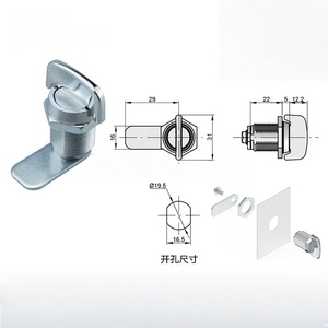 MS424 Zinc Alloy Flat Handle Cylinder <strong>Lock</strong> Switch Equipment Cabinet <strong>Door</strong> Cam <strong>Lock</strong> <strong>Small</strong> Knob <strong>Door</strong> <strong>Lock</strong> High-Quality Filing - Product Image 3