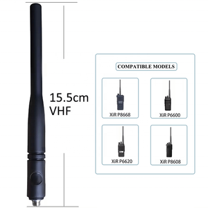 Antena de Radio VHF 136-174Mhz para Motorola Xir P8668 P6600 P6620 P8608, Antena de Comunicación Digital, Antena para Walkie-Talkie - Product Image 1