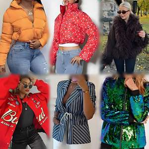 Chaqueta Casual de Invierno para Mujer a Bajo Precio, Liquidación de Fábrica, Chaqueta de Moda, Envío Aleatorio de Inventario - Product Image 1