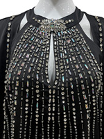 Robe de fête musulmane noire pour femmes Abaya avec robe intérieure Abayas de Ramadan Robe Caftan Vestidos Largos 2025