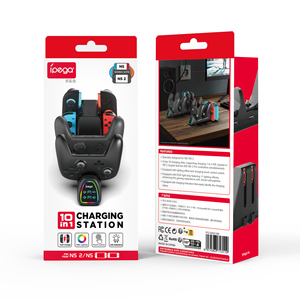 Base de Carga Universal 9 en 1 para <span class=keywords><strong>Nintendo</strong></span> Switch <span class=keywords><strong>2</strong></span> / Switch <span class=keywords><strong>Pro</strong></span>, Estación de Carga para Controladores, Soporte de Almacenamiento, Accesorios para Juegos - Product Image 6