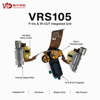 Accessoires de vidéosurveillance CCTV : Commutateur intégré double lecteur Iris et IR-CUT pour une imagerie haute résolution jour/nuit