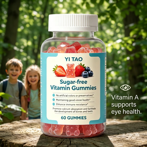 Gummies vitaminées sans sucre pour enfants OEM, haute teneur en vitamine A, soutien de la vision, renforcement immunitaire, croissance osseuse, sans conservateurs. - Product Image 5