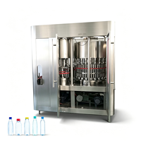 Ligne de production entièrement automatique de remplissage et de bouchage de bouteilles d'eau minérale de 2 L, machine de mise en bouteille de liquides, prix direct usine