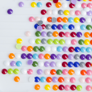 Perles de <span class=keywords><strong>broderie</strong></span> en mosaïque acrylique rondes R-01 <span class=keywords><strong>DMC</strong></span> 447 couleurs 2,8 mm pour peinture <span class=keywords><strong>diamant</strong></span> - Product Image 4