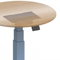 Meja Listrik 3 Tahap Tinggi Dapat Diatur, Meja Kantor Pengangkat Kaki Meja Listrik